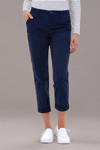 Jones New York Ladies Chino Pant, (Variety) (6, Navy)4
