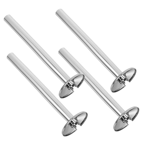 VILLCASE 4ensembles Cache-tuyaux Décoratifs Pour Salle De Bain Cuisine Et Radiateur Colliers De Serrage Ronds Kit De Protection Pour Tuyaux Eau Radiateur Couvercles De Tuyaux Pour Système