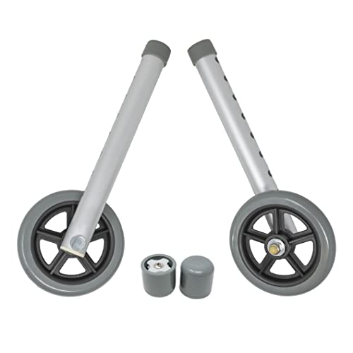Walker Wheel Kit: 5 Inch Sport Wheels And Free Glide Caps #TOP20