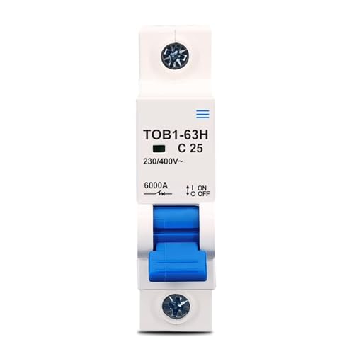 Minidisyuntor 1P CA para evitar sobrecargas en equipos de baja potencia TOB1-63 C3 5