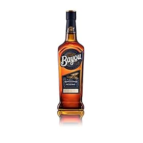 Bayou Reserve Rum 70cl, 40% ABV, Handcrafted, Pot-distilled, Gluten Free Rum, Made in Louisiana, USA – Bayou