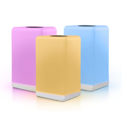 FriendLi - Subscription Required Wi-Fi LED Light for Long Distance Touch Lamp, Unique Gift for Connection, Best Friend, Relationship, Family, Friendship, Easy App Setup (Set of 3)