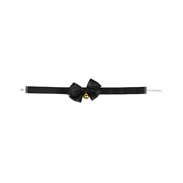Freebily Damen Punk Choker Leder Slave Halsband mit O-ring Halskette Festish Halsbänder Einstellbar – Bild 7