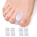 Produktbild Gel Zehenspreizer 8x Welnove Zehentrenner Silikon Zur Behandlung von Bunion und Hammerzehen,Weich und Komfortabel