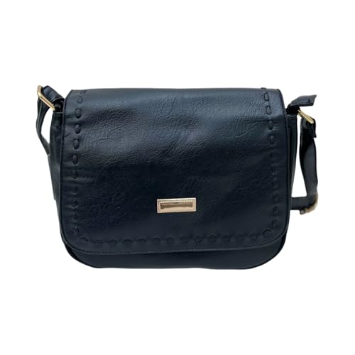 Bolsa Feminina Transversal Tiracolo Bolsa ombro Média Bolsa Feminina Bolsa Preta