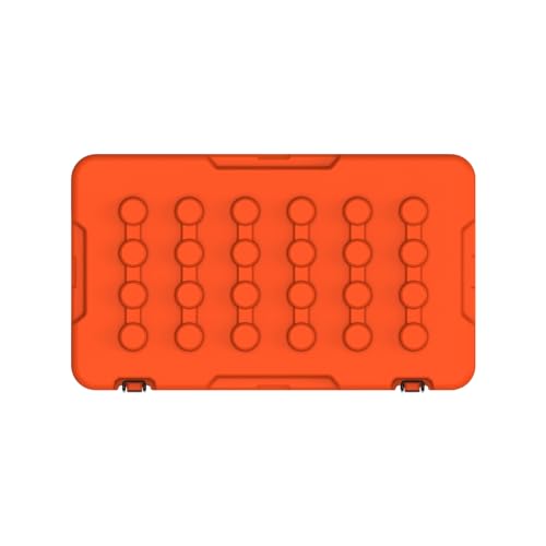 CAMP-ZERO-Premium-78L-Cargo-Equipment-Storage-Case-with-Coated-Stainless-Steel-Latching-and-Locking-System-Orange