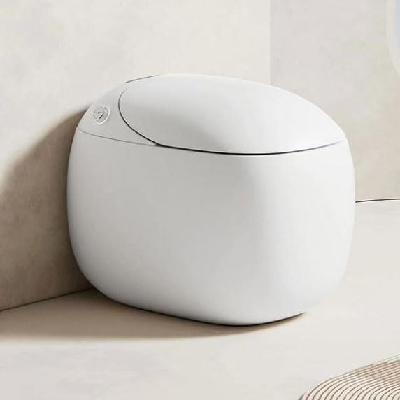 ChenYuNiu Inodoro de Bidet Compacto, diseño Inteligente de una Pieza, diseño sin Tanque de una Pieza, Agua Tibia instantánea, Secadora y característica de desodorización