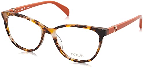 Tous Vtob70 Gafas, Dark Havana Orange Spotted, 53 Para Mujer Tous Vtob70 Gafas, Dark Havana Orange Spotted, 53 Para Mujer