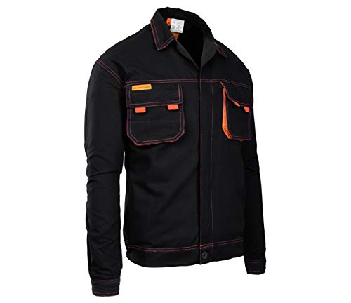 Brixton Spark Arbeitsjacke, Berufsjacke,KFZ, Montagejacke,Schutzjacke 300g/m2 blau (48)