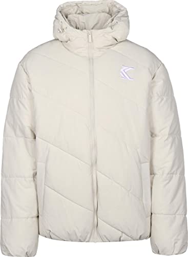 Karl Kani OG Hooded Puffer Winterjacke Light Sand M