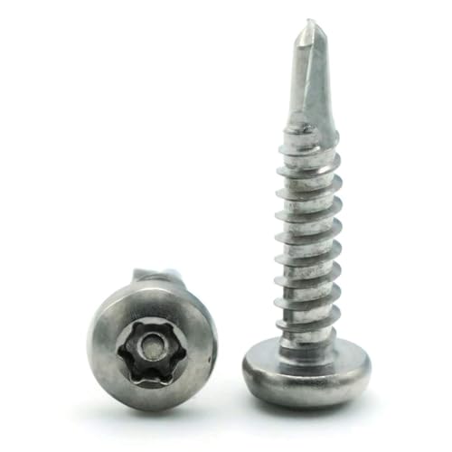 Tornillo autoperforante Torx acero inoxidable #8 x 1-1/2, pack 100 miniatura 4