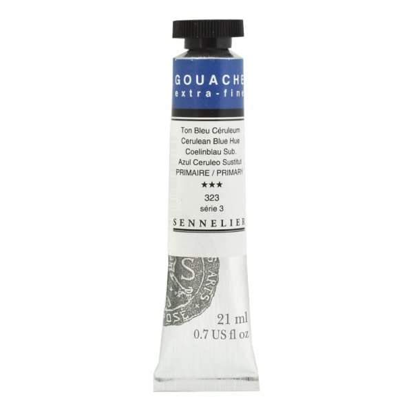 SENNELIER COFFRET BOIS GOUACHE 15X21ML +