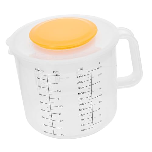 Tazón para mezclar con tapa 2.5 litros blanco miniatura 1