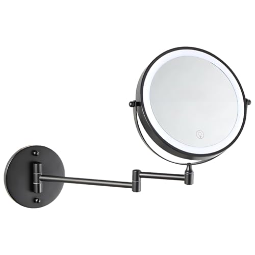 Miroir grossissant mural haut de gamme double face LED - 2