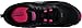 Skechers womens Sneaker, Black/Pink, 8 US