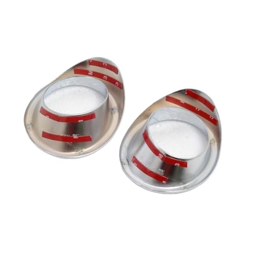 Bisel para faros antiniebla de Highlander 2009 cubierta protectora ABS 3
