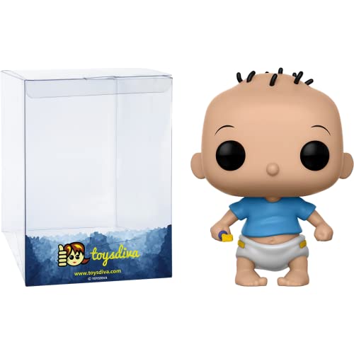 En Oferta Tommy Pickles: P O P ! Animation Vinyl Figurine Bundle With 1 Compatible 'Toysdiva' Graphic Protector (225 - 13056 - B)