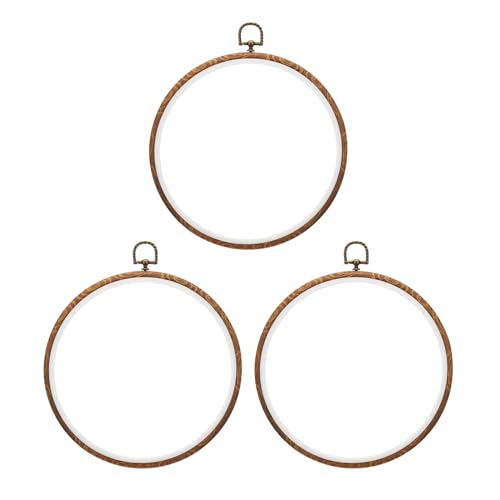 Aros de bordado para decoración colgante PATIKIL ideales en proyectos de costura en casa