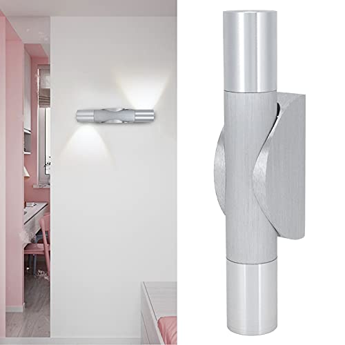 Lámpara de pared de doble cabezal de iluminación interior de aluminio 5
