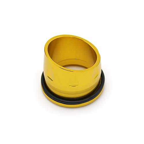 Ajcoflt Bico de escape Ponta Da Motocicleta Cobertura Decorativa Tubo de Escape Plugue Da Boca Modif