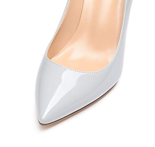 Image of Castamere Womens High Heels Pointed-Toe Slip-on Stilettos Pumps 4Inch Heel Shoes