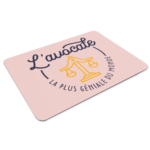 Set de table rose avocate du monde grand format en caoutchouc x4 - 3