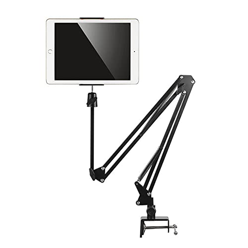 ADDLIVE Soporte Brazo Tablet Mesa, Soporte de Tablet, Soporte Móvil Cama, Soporte Movil para Mesa Brazo Tablet Articulado Cover