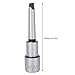 MT2 Outside Cooling Arbor, Small Manufacturing Tolerance Ground Long Service Life Magnetic Hollow Drill Bit Connecting Sleeve, for Industrial Workshop
