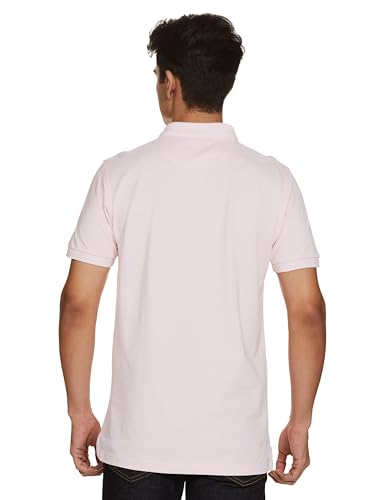 Image of U.S. Polo ASSN. Men's Cotton Slim Fit Solid Polo Shirt