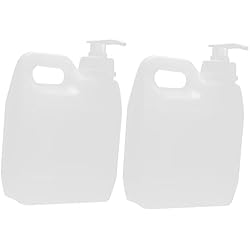 Galon De Agua Para Dispensador POPETPOP 2 Jarras De Plástico Transparente para Lavado A Mano Dispensador De Agua De 1 L Dispensador De Plástico Tambor De Carboy Dispensador De Botella De Jabón Jarra De Agua De