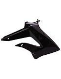 Unbekannt Piaggio Verkleidung vorne rechts 50 A Original Gilera 50 SMT, RCR 2011+, schwarz -86692500w0n6-