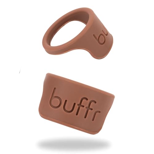 Image of BUFFR Silicone Ring Protector for Working Out - Wedding Band Guard for Gym & Fitness - Secure, Non-Slip Rubber Ring Cover for Women