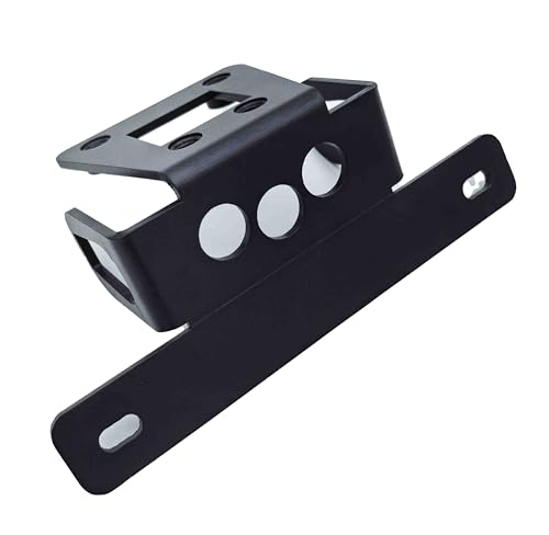 Fender Eliminator Tail Tidy for 2024 Kawasaki Ninja 500 Z500 – CNC Machined Aluminum Bracket, Black Powder-Coated Finish, Flush Mount Fitment