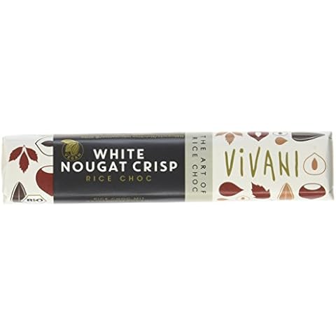Vivani White Nougat Crisp Schokoriegel Cover