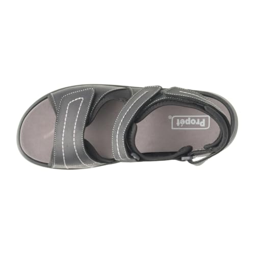 Image of Propet Mens Hudson River Casual Sandals Casual - Black