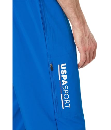 U.S. POLO ASSN. Men's USPA Stretch Woven Sport Jogger, Nautical Blue3