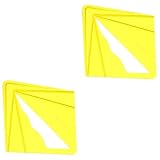 Operitacx 2 Stück Schreiber Holzarbeiter Liefert Messgerät Suche Nach Holzbearbeitungszentren Messwerkzeug Für Holzarbeiten Markierungswerkzeug Zentrierung Yellow Plastik