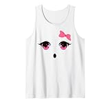 Photo Gallery cute ghost face with bow for girl women halloween costume canotta Photo Gallery cute ghost face with bow for girl women halloween costume canotta
