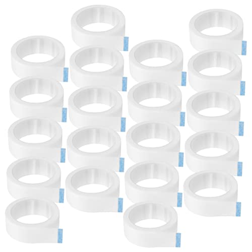 OSOLADY Lash Tape Strips for Lash Extensions Non Woven 30 Rolls White for Makeup Tape