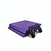 Premium PS4 PlayStation 4 Colourful Vinyl Wrap / Skin / Cover for PS4 Console and PS4 Controllers: Matte Violet