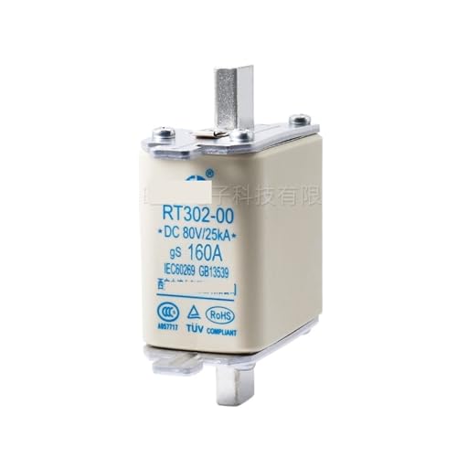 Fusible rapide RT302-00 160A coupure instantanee 80V CC - 2