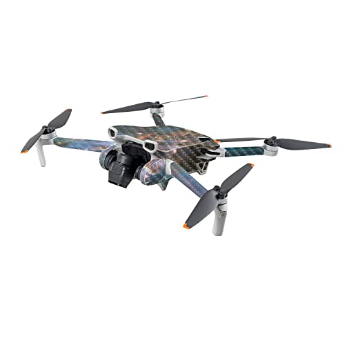 Image of MightySkins Carbon Fiber Skin Compatible with DJI Mini 3 - Eagle Nebula | Protective, Durable Textured Carbon Fiber Finish | Easy to Apply | Made in The USA