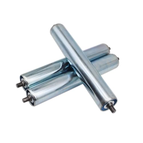 Rouleau de convoyeur inox de 27,6 pouces pour optimiser le tri en centre logistique (x3)
