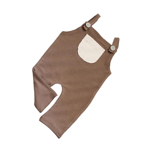 Infant Photography Props Suspender Pants Baby Photo Wear Knitted Photoshooting Clothes Newborns Shower Gift