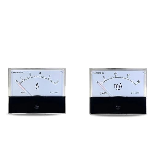 Ampèremètre CA 44L1-A 50mA cadran analogique pour panneau de contrôle et mesure électricité