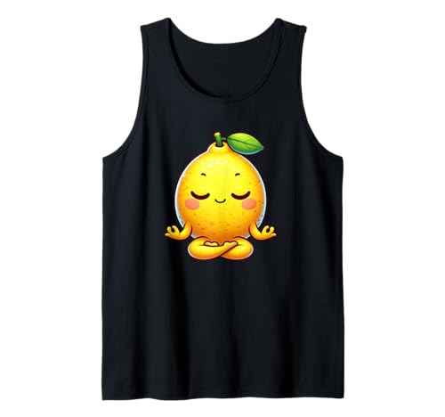 Lindo De Dibujos Animados Relajante Camiseta sin Mangas