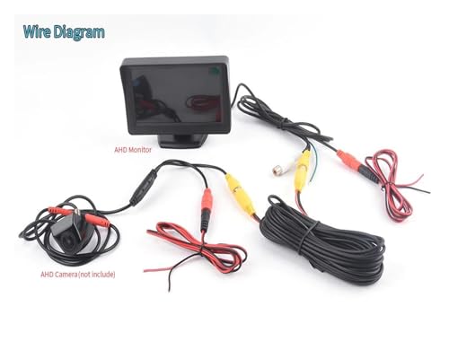 Écran de Vue arrière Automatique AHD pour BMW E70 E71 Caméra Inversée