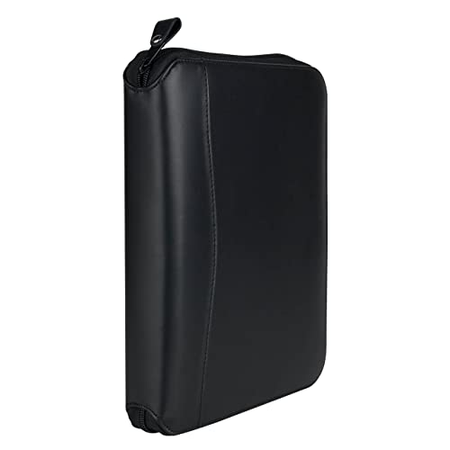 Franklincovey - Fc Basics Spacemaker Binder - Vinyl - Zipper Binder For Planners (Classic, Black) #TOP1