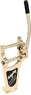 Bigsby Vibrato Unit Provides smooth and accurate pitch changes Compatible with Arched Top Solid Body Guitar and Semi-Hollow Body Guitar including Gibson Les Paul Standard/Custom, Gibson 335 Gold Color