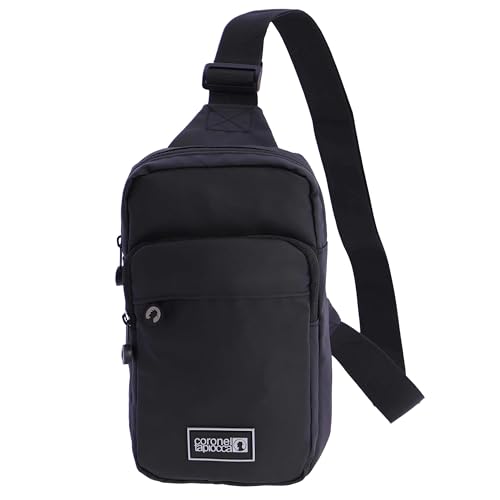 Coronel Tapioca - Bandoleras Hombre - Bolso Hombre - Bolso hombre bandolera - Bolso Bandolera hombre - Bandolera hombre para uso diario, casual, viaje o negocios - Marc